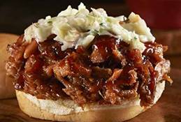 Manea's Shredded/Pulled Pork with BBQ Sauce 2lb