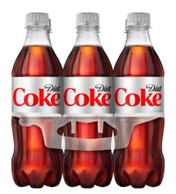Diet Coke 16.9oz Bottles 6 pack