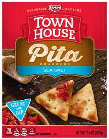 Town House Pita Crackers Sea Salt 9.5oz
