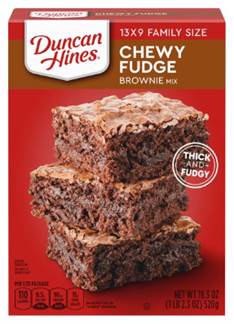 Duncan Hines Brownie Mix Chewy Fudge - 18.3oz