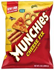 Lay's Chips Munchies Cheese Fix Snack Mix 8oz