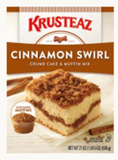 Krusteaz Cinnamon Swirl Crumb Cake & Muffin Mix 21oz
