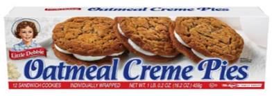 Little Debbie Oatmeal Creme Pies 12pk