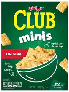 Keebler Crackers Club Minis Original 11oz
