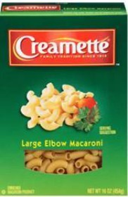 Creamette Macaroni Large Elbow 16oz
