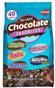 Mars Chocolate Favorites Mini's 40oz