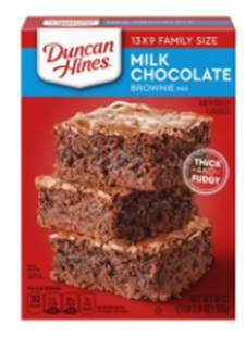 Duncan Hines Brownie Mix Milk Chocolate 18oz