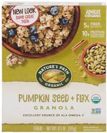 Nature's Path Pumpkin Seed + Flax Granola 11.5oz