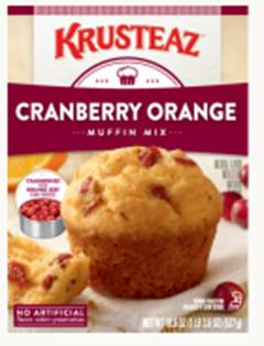 Krusteaz Cranberry Orange Muffin Mix 18.6oz