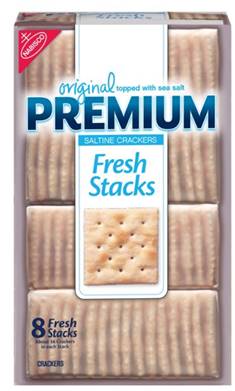 Nabisco Premium Original Saltine Crackers Fresh Stacks 13.6oz