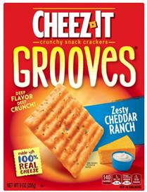 CHEEZ-IT Grooves Zesty Cheddar Ranch 9oz