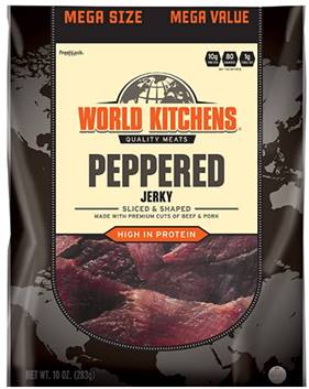 World Kitchen Peppered Jerky 10 oz