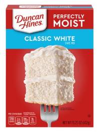Duncan Hines Cake Mix Classic White 15.25oz