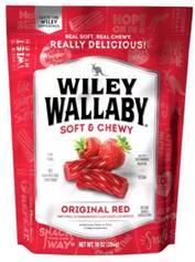 Wiley Wallaby Original Red Licorice 10oz