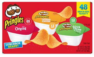 Pringles Snack Stacks Variety Pack 48 ct