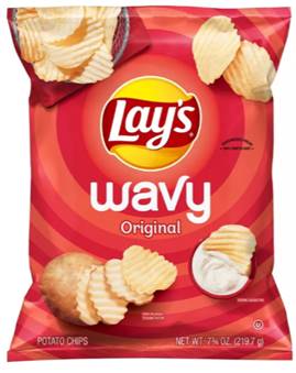 Lay's Chips Wavy Original 7.75oz