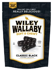 Wiley Wallaby Classic Black Licorice 10oz