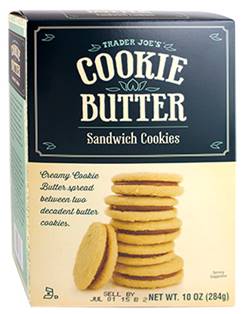 Trader Joes Cookie Butter Sandwich Cookies 10oz