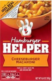 Hamburger Helper Cheeseburger Macaroni 6.6oz