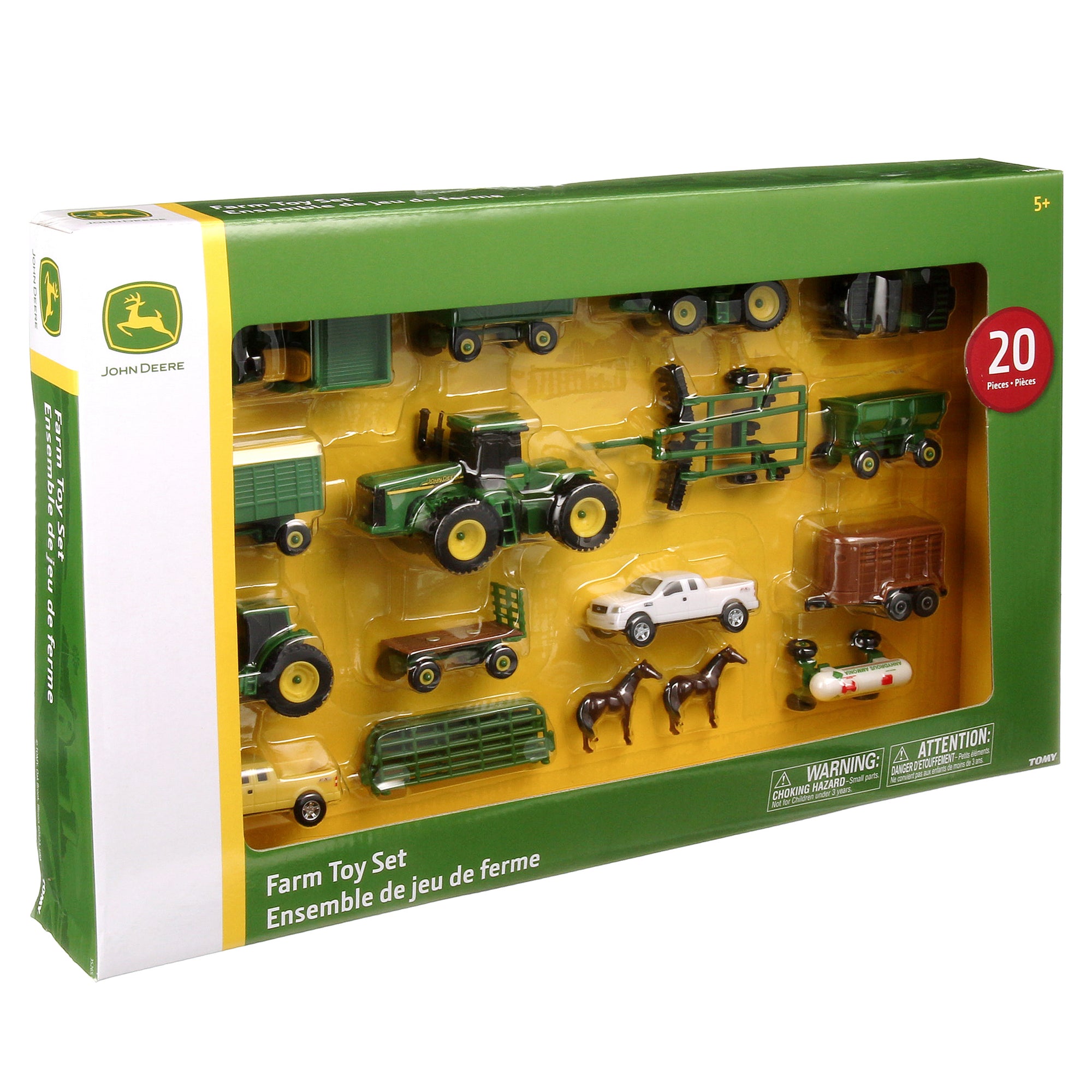 John Deere Farm Toy Set 20 pcs