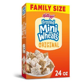 Kellogg's Cereal Frosted Mini Wheats Original 24oz