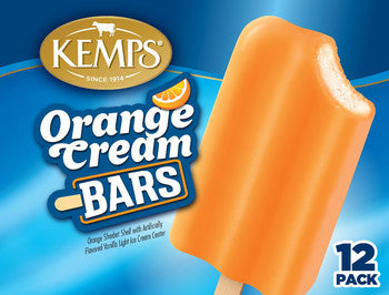 Kemps Orange Cream Bars 12pk