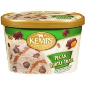 Kemps Pecan Turtle Trail Ice Cream 1.5qt