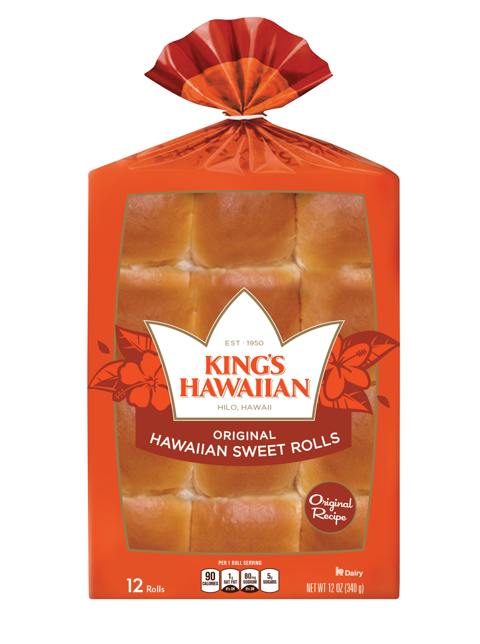 King's Hawaiian Original Sweet Rolls 12ct