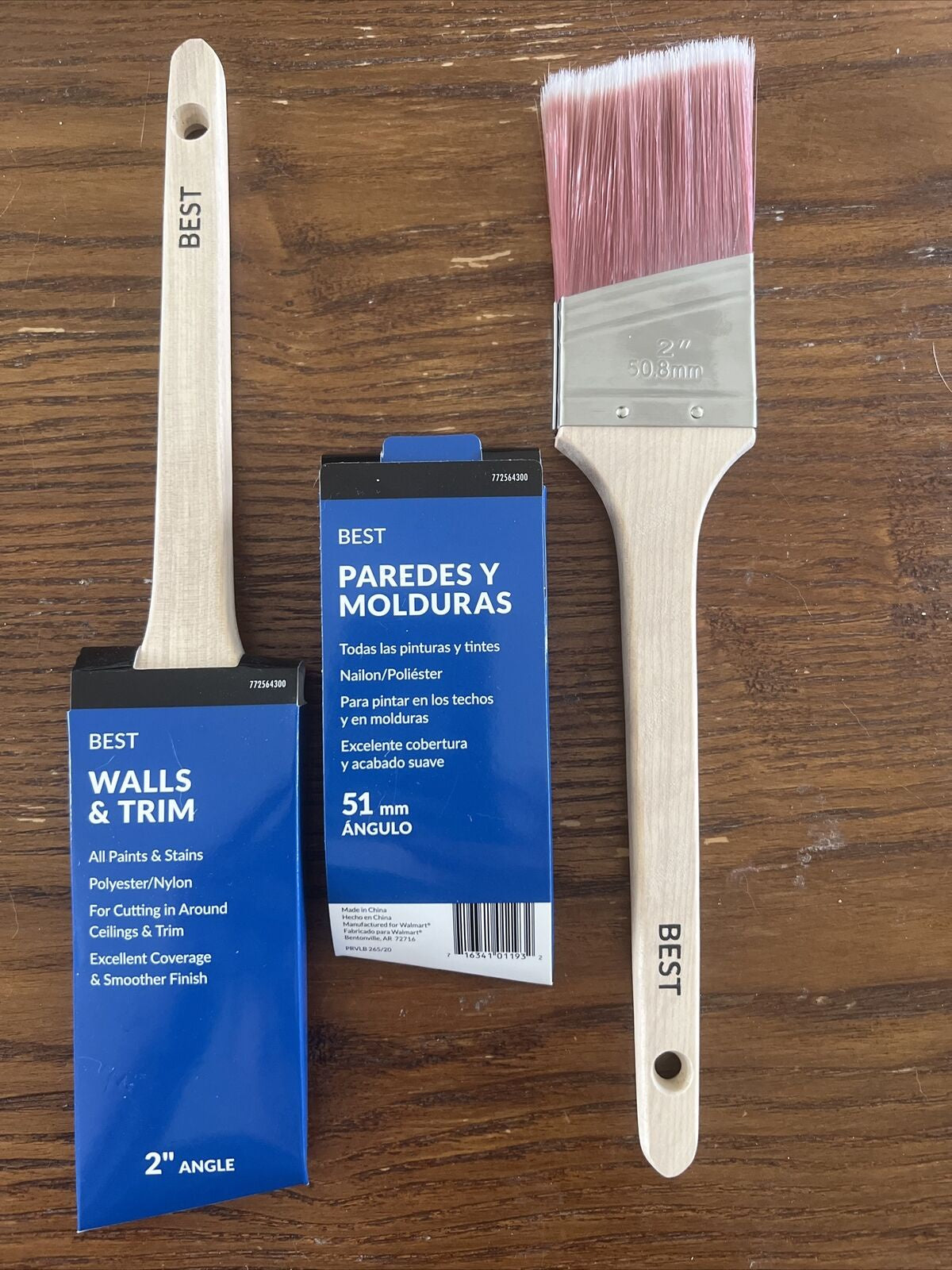 Wall & Trim 2" angled Paint Brush