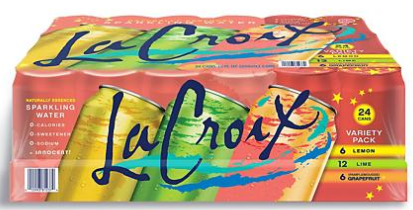 LaCroix Sparkling Water Variety Pack 24 cans