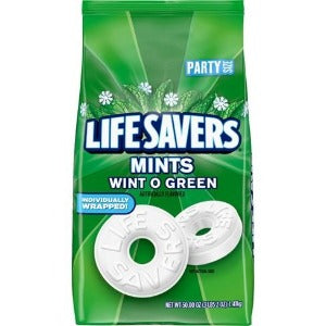 Lifesavers Mints Wint O Green 50oz