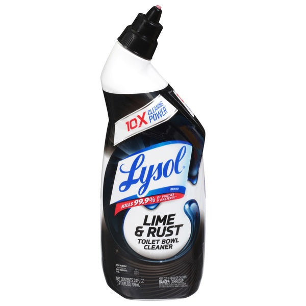 Lysol Toilet Bowl Cleaner Lime & Rust 24 oz