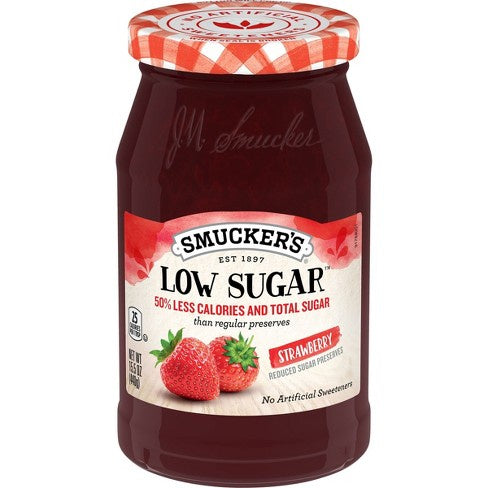 Smucker's Low Sugar Strawberry Jam 15.5 oz