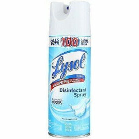 Lysol Disinfectant Spray 12.5 oz Crisp Linen Scent