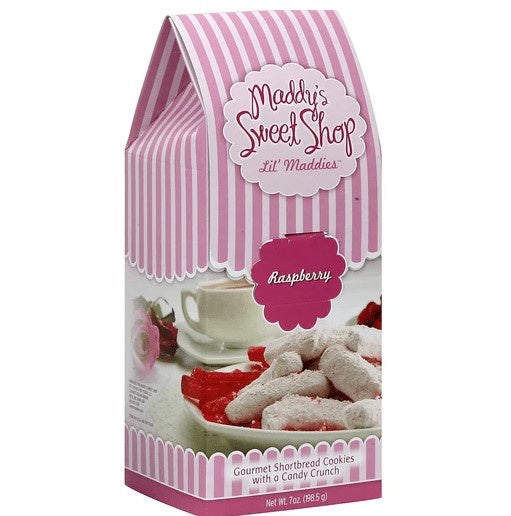 Maddy's Sweet Shop Raspberry Shortbread Cookies 7oz
