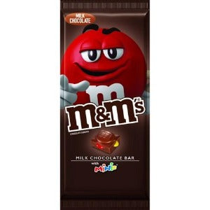 M&M's Milk Chocolate Bar 4oz