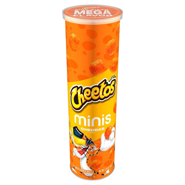 Cheetos Cheddar Bites Minis 3 oz can