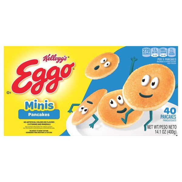 Kellogg's Eggo Mini Buttermilk Pancakes 14 oz