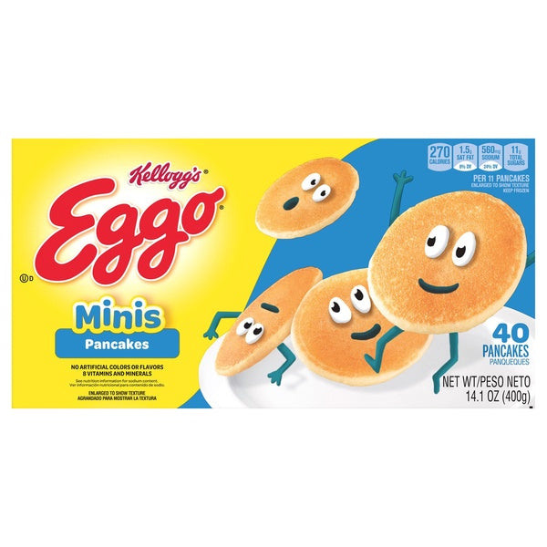 Kellogg's Eggo Mini Buttermilk Pancakes 14 oz