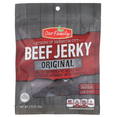 Our Family Beef Jerky 3.25oz