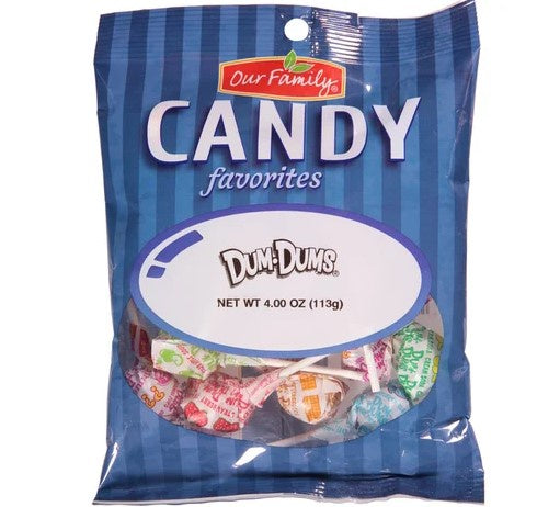 Our Family Dum Dums Lollipop 4oz
