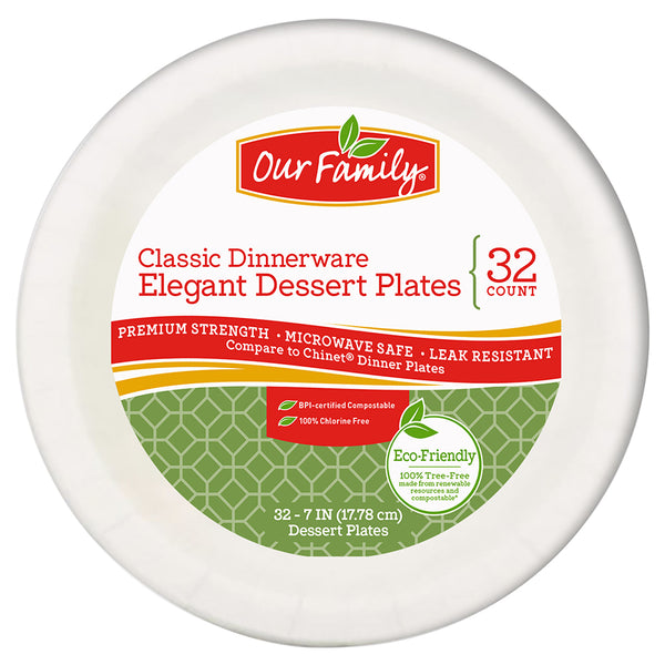 Our Family Elegant Plate 7"