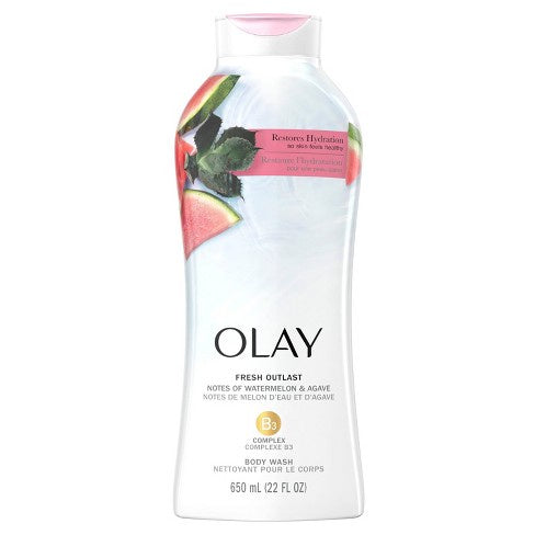 Olay Fresh Outlast Watermelon & Agave Body Wash 22oz