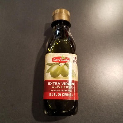 Our Family Oil Olive Extra Virgin 8.5 oz.
