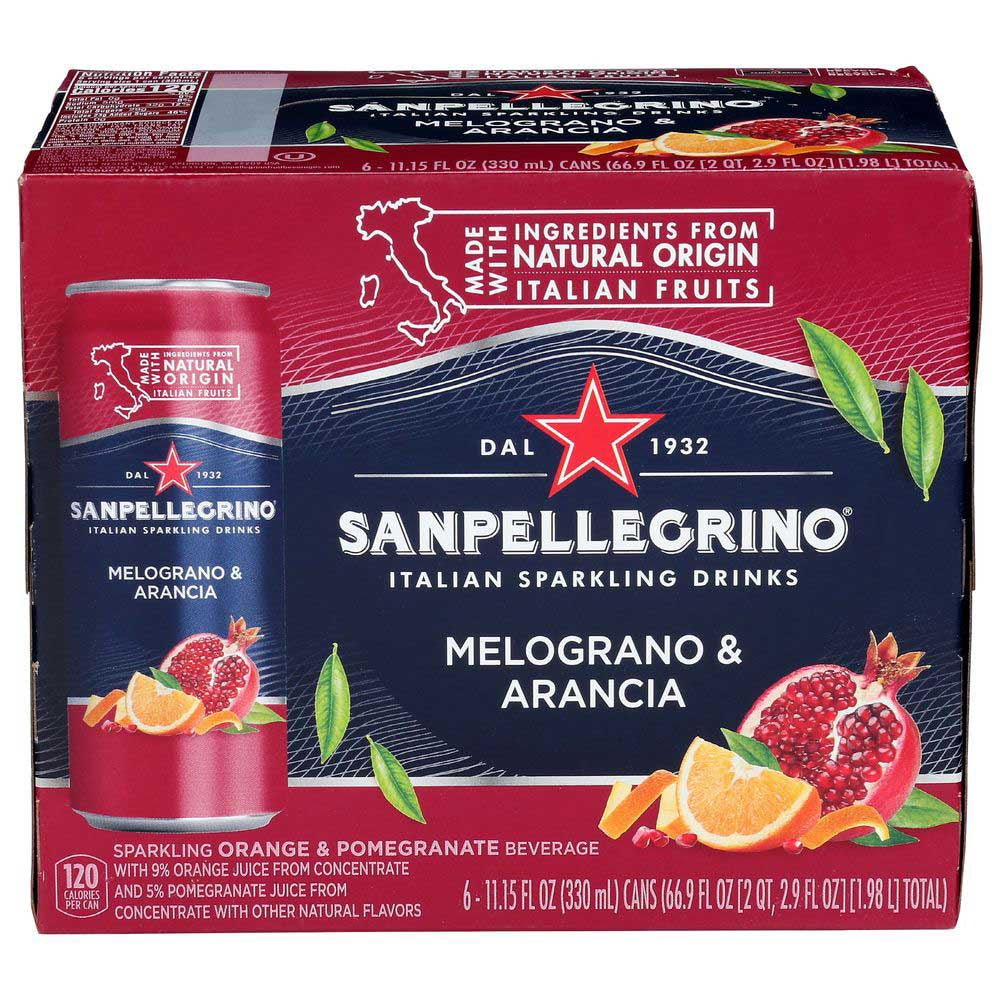 Sanpellegrino Sparkling Drink Melograno & Arancia