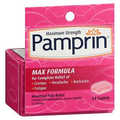 Pamprin Max Pain + Energy 24ct