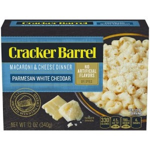 Cracker Barrel Parmesan White Cheddar Macaroni & Cheese 12oz