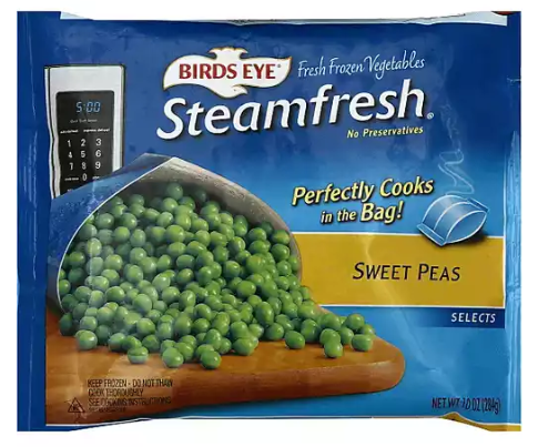 Birds Eye Peas Steamfresh 10 oz