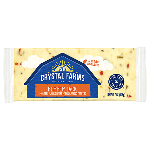 Crystal Farms Cheese Pepper Jack