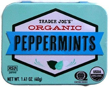 Candy Organic Trader Joe's Mints 1.41oz